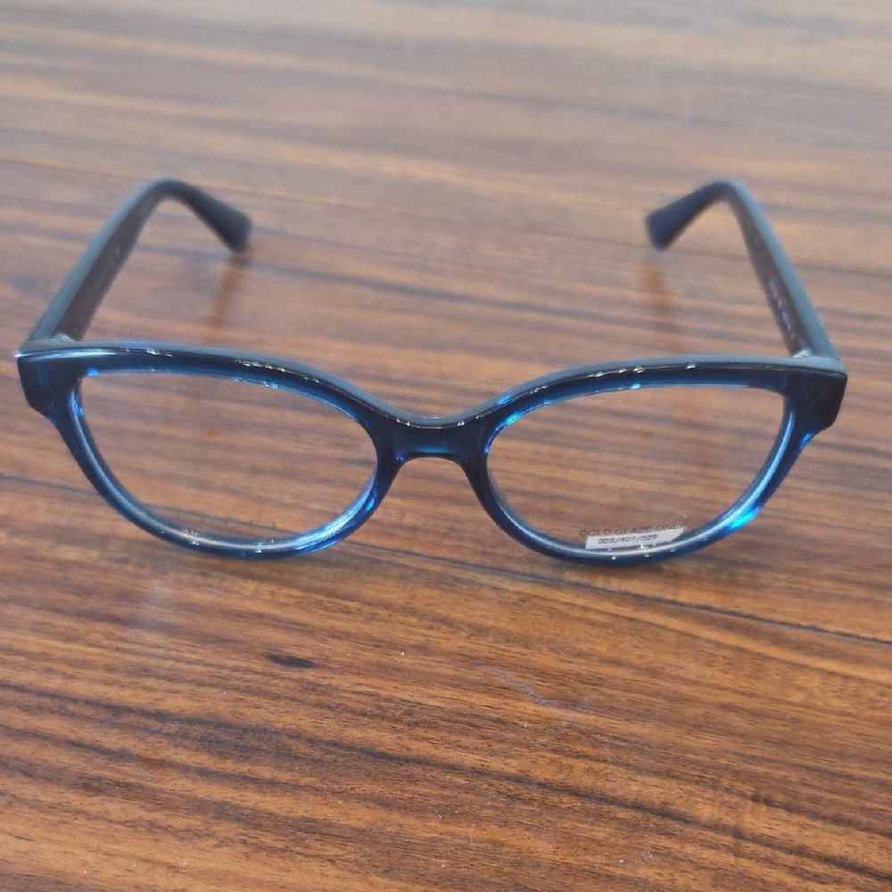 Gucci Women's Glasses in Blue and Black
